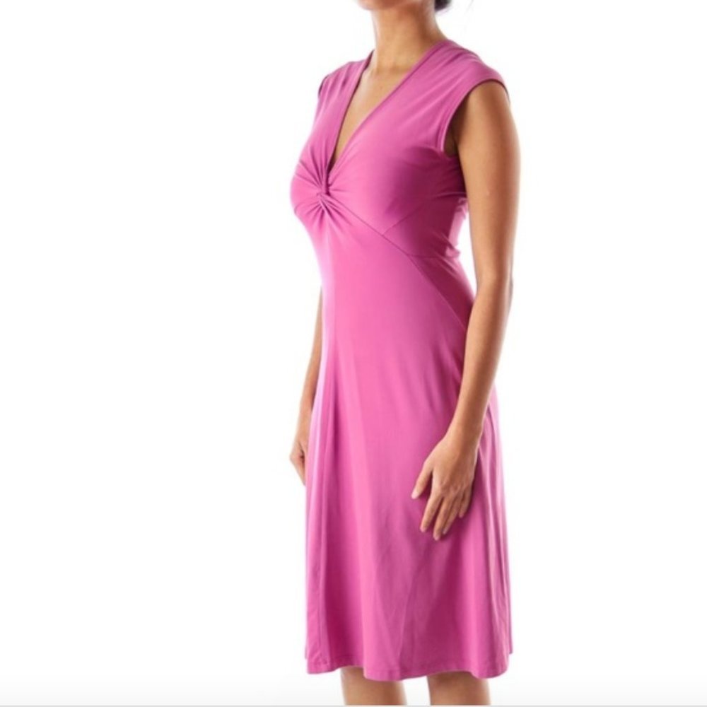 Patagonia Seabrook Bandha Dress Womens Small Pink Short Sleeve Light Weight